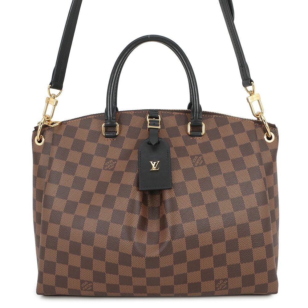 Louis Vuitton Damier Ebene Brown Odeon Tote Handbag